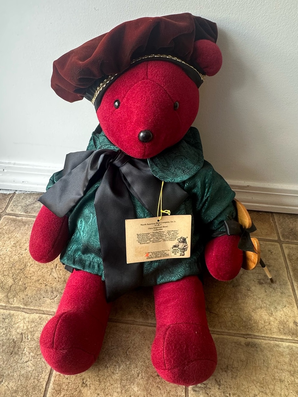 North American Bear Company V.I.B. collection. 1987